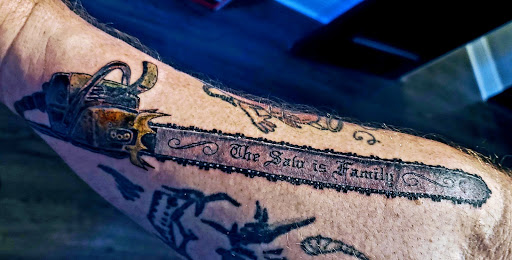 Explore tattoo ideas for men chest, creative tattoo ideas in College Station, available at The Ineffable Tattoo Experience