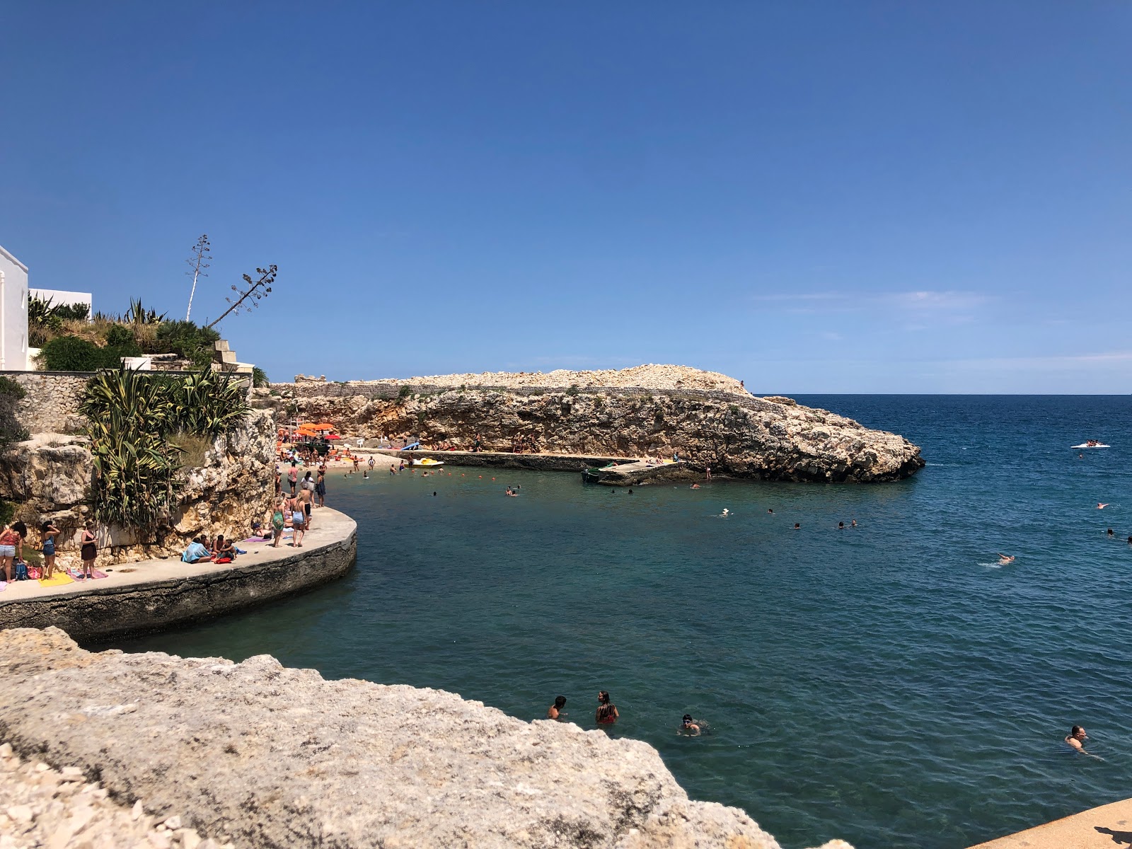 Foto von Lido Cala Paura mit beiger kiesel Oberfläche