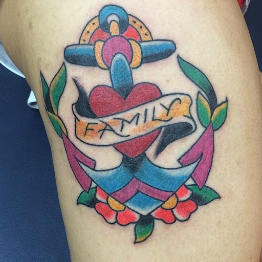 Explore american flag forearm tattoo ideas, creative tattoo ideas in Stafford, available at Virtue Tattoo