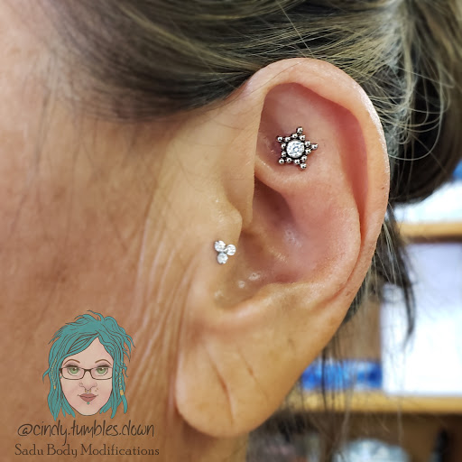 Explore small colourful tattoo ideas, creative tattoo ideas in Charlotte, available at SADU Body Piercing & Modifications