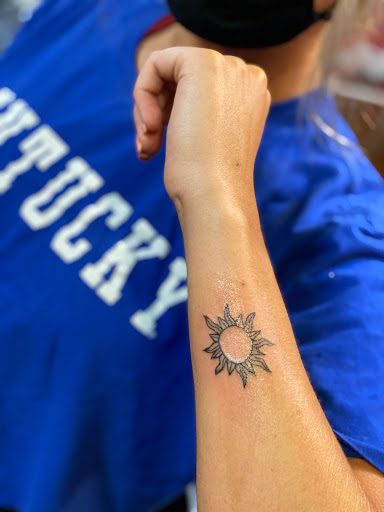 Explore love you to the moon and back tattoo ideas, creative tattoo ideas in Lexington, available at LexInk Tattoo