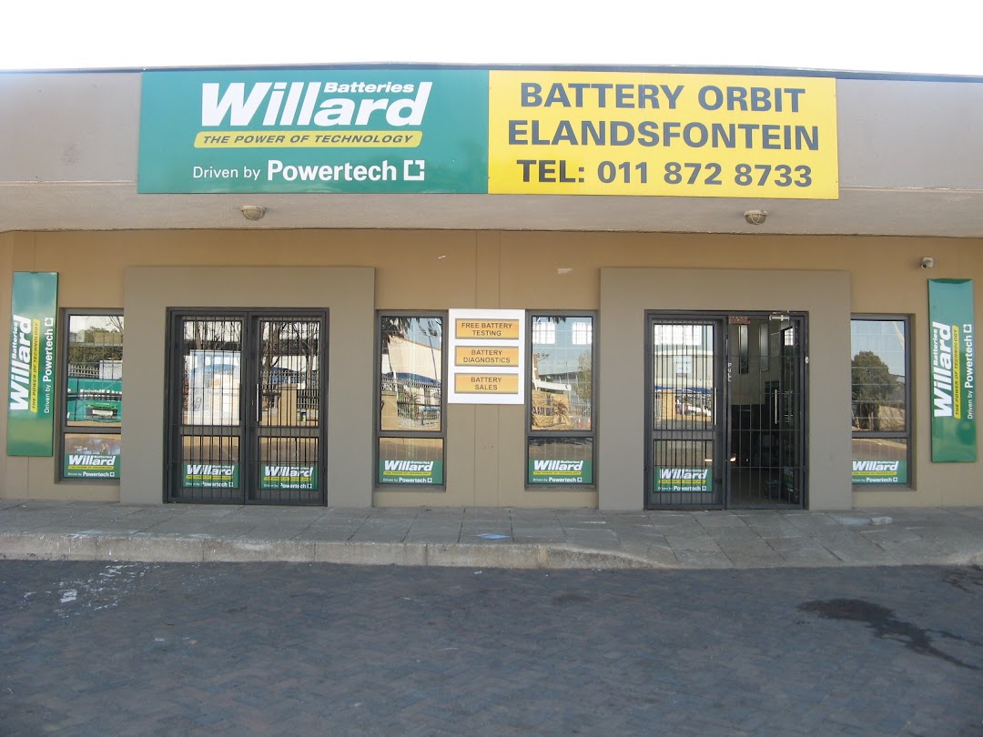 Willard Batteries Elandsfontein in the city Germiston