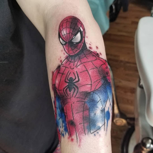 Explore butterfly hand tattoo ideas, creative tattoo ideas in Lake Villa, available at Eternal Tiger Tattoo