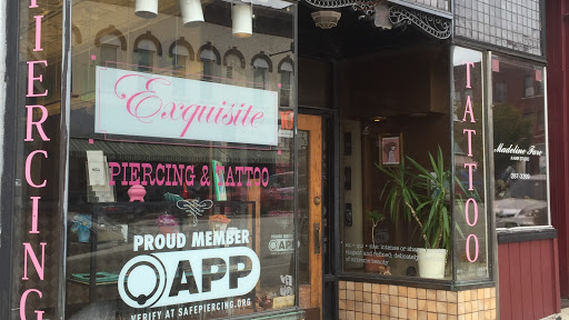 Tattoo Exquisite Body Piercing, 409 N Main St, Bloomington, IL 61701, USA, 