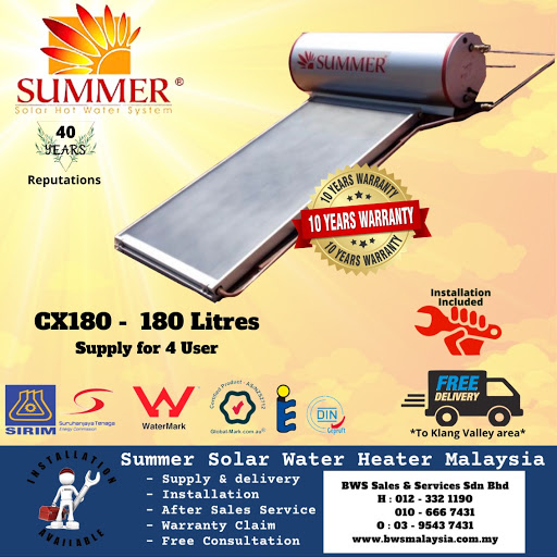 Solar Water Heater Service & Repair Sdn Bhd