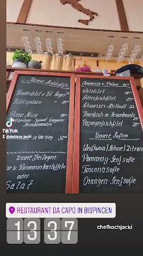 Restaurant DA CAPO à Bispingen menu
