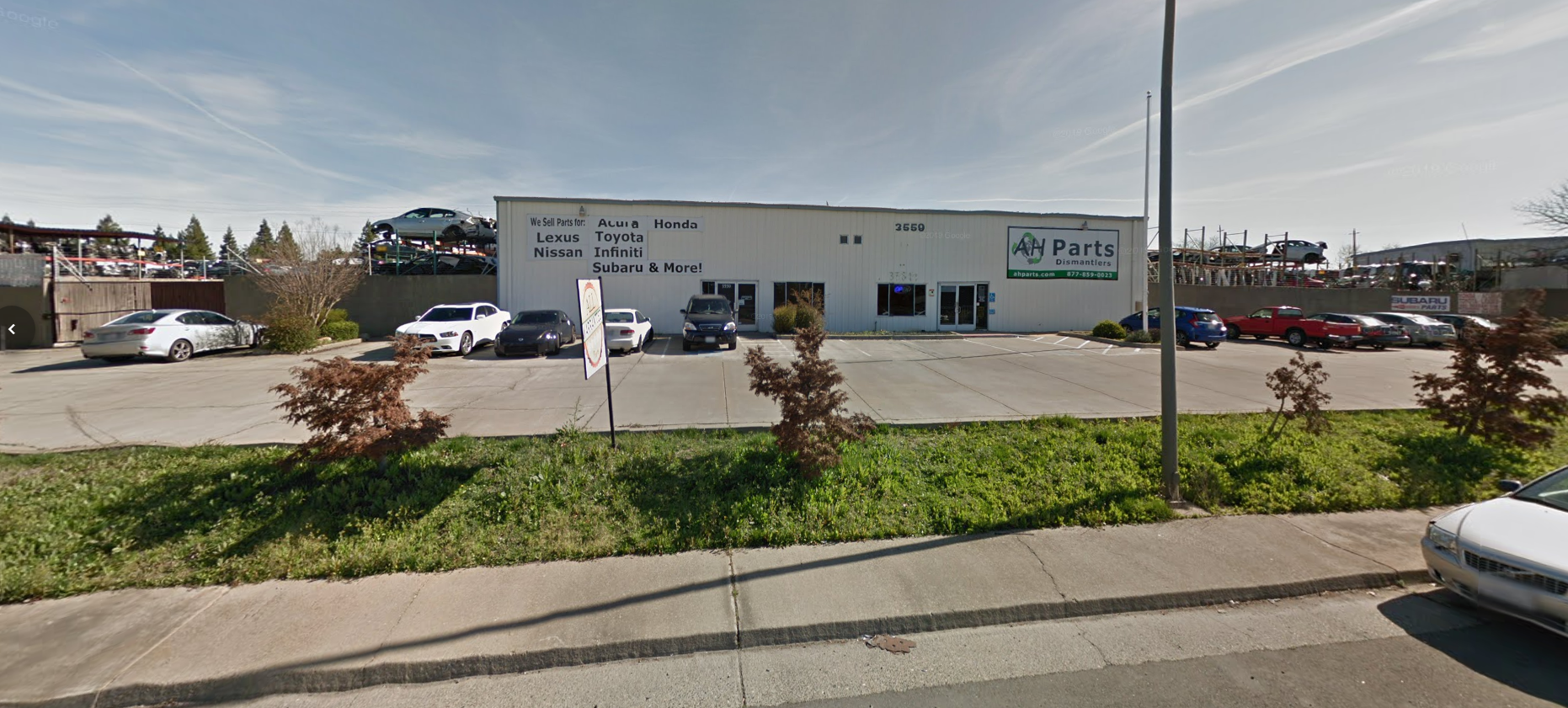 Used auto parts store In Rancho Cordova CA 