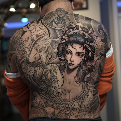 Explore constitution tattoo ideas, creative tattoo ideas in North Brunswick, available at Orpheus Tattoo Studio