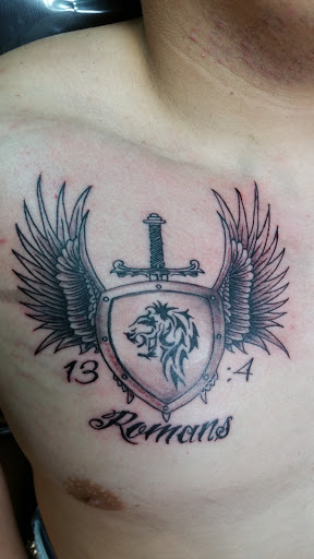 Explore tattoos with names ideas, creative tattoo ideas in Foley, available at Black Sheep Custom Tattoos and Piercings