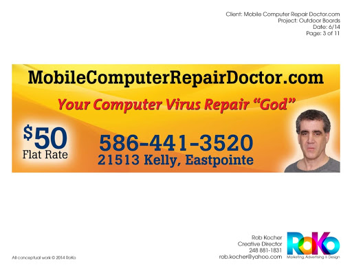 Computer Repair Service «Mobile Computer Repair Doctor», reviews and photos, 21513 Kelly Rd, Eastpointe, MI 48021, USA