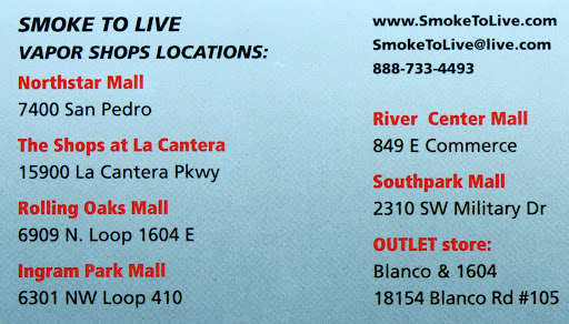 Tobacco Shop «Smoke To Live Blanco Vapor shop», reviews and photos, 18154 Blanco Rd #105, San Antonio, TX 78232, USA