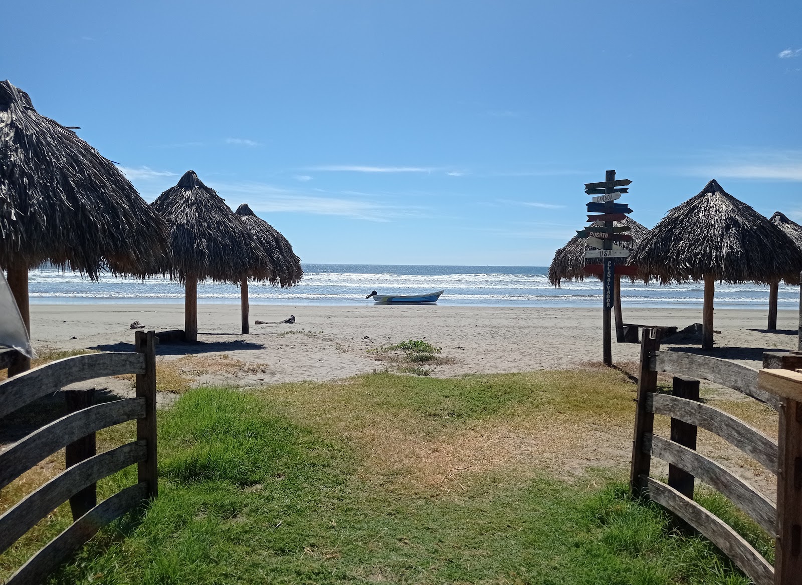 Fotografija Icacal beach z dolga ravna obala