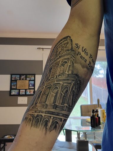 Explore entropy tattoo ideas, creative tattoo ideas in Mount Juliet, available at Division Street Tattoo Company