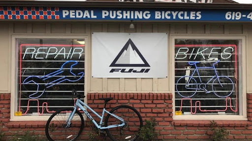 Pedal Pushing Bicycle Shop