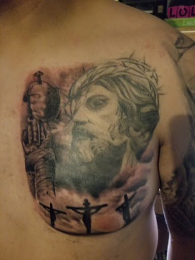 Explore ghost tattoo ideas, creative tattoo ideas in Round Rock, available at Beto Tats