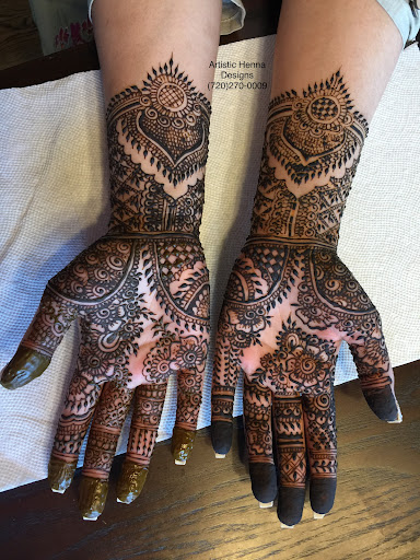 Explore butterfly flower tattoo ideas, creative tattoo ideas in Littleton, available at Artistic Henna Designs