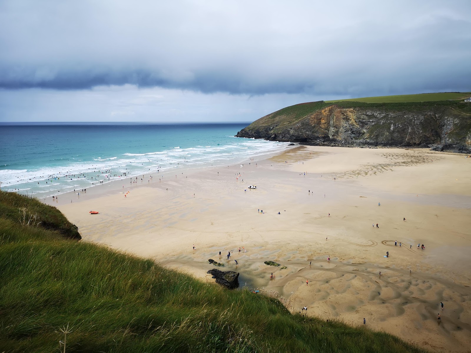 Foto von Mawgan Porth Beach annehmlichkeitenbereich