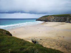 Photo de Mawgan Porth Beach zone des équipements