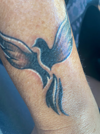Explore tattoo ideas for a son, creative tattoo ideas in Virginia Beach, available at World Famous Blue Horseshoe Tattoo and Piercing Independence