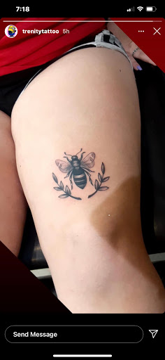 Explore cupid tattoo ideas, creative tattoo ideas in Venice, available at House of Ink