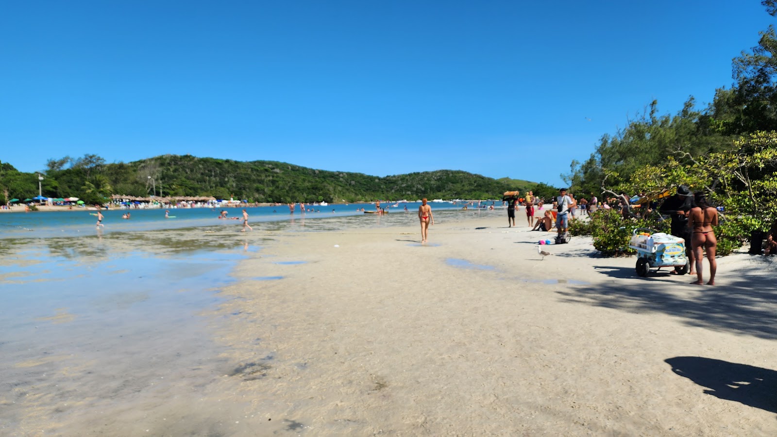 Foto de Praia da Ilha do Japones con arena beige superficie