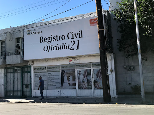 Registro Civil Oficialía 21