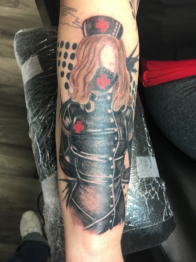 Explore tattoo ideas for legs, creative tattoo ideas in Greenfield, available at Tattoos In Time Studio