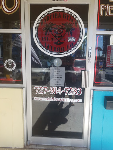 Tattoo Shop «Madeira Beach Tattoo Company», reviews and photos, 14995 Gulf Blvd, Madeira Beach, FL 33708, USA