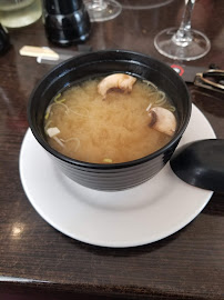 Soupe miso du Restaurant à plaque chauffante (teppanyaki) Kagayaki à Paris - n°5