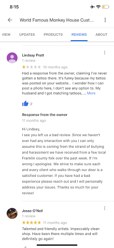 Explore tattoo ideas for female, creative tattoo ideas in Stowe, available at World Famous Monkey House Customs