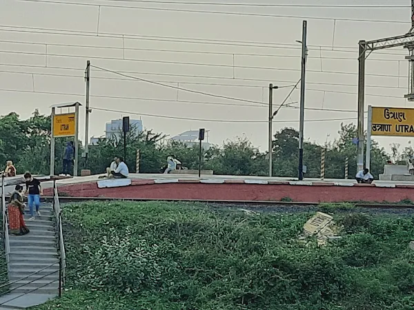 Utran (Train Station) in Surat, Gujarat