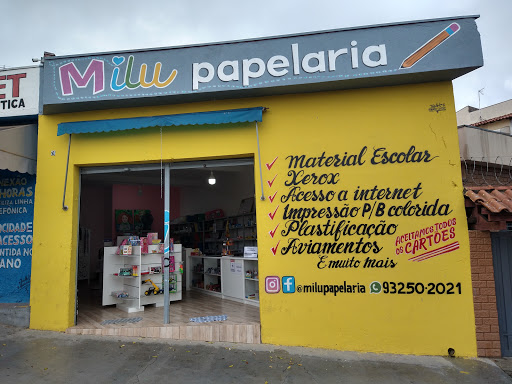 Logo da empresa - Milu Papelaria