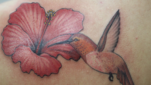 Explore road runner tattoo ideas, creative tattoo ideas in Kailua Kona, available at Big Island Tattoo & Piercing