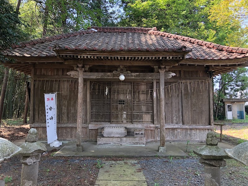 納場地区 八幡神社