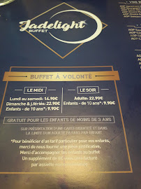 JADELIGHT Buffet à Seynod menu