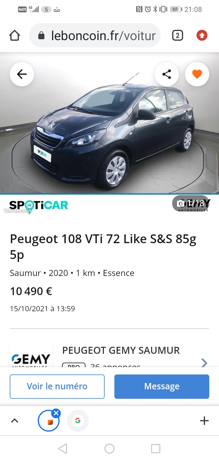 Photo n° 1 de l'avis de clément.e fait le 22/10/2021 à 19:15