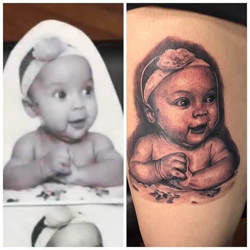 Explore adoption tattoo ideas, creative tattoo ideas in New York, available at Studio 28 Tattoos, Body Piercing, and Fine Jewelry