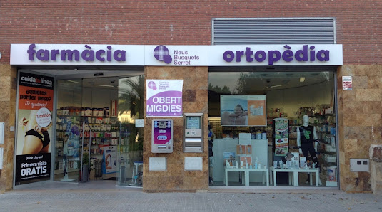 Farmàcia i Ortopèdia Busquets Serret Carrer Llobregat, 20, 08784 Piera, Barcelona, España