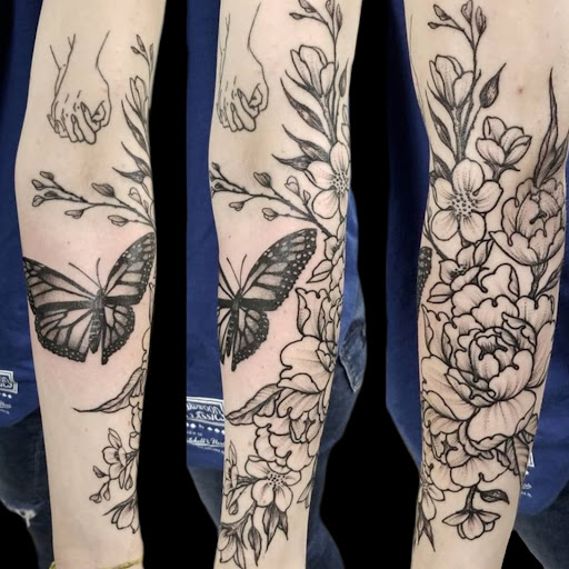 Explore good tattoo ideas for cover up, creative tattoo ideas in Huntington Beach, available at Mechanical Concept Tattoo