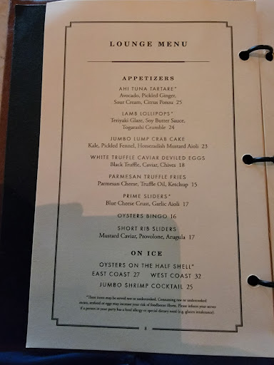 Seafood Restaurant «Ocean Prime», reviews and photos, 699 5th Ave S, Naples, FL 34102, USA