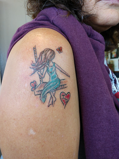 Explore chest name tattoo ideas, creative tattoo ideas in Caldwell, available at Craigs Tattoo Co