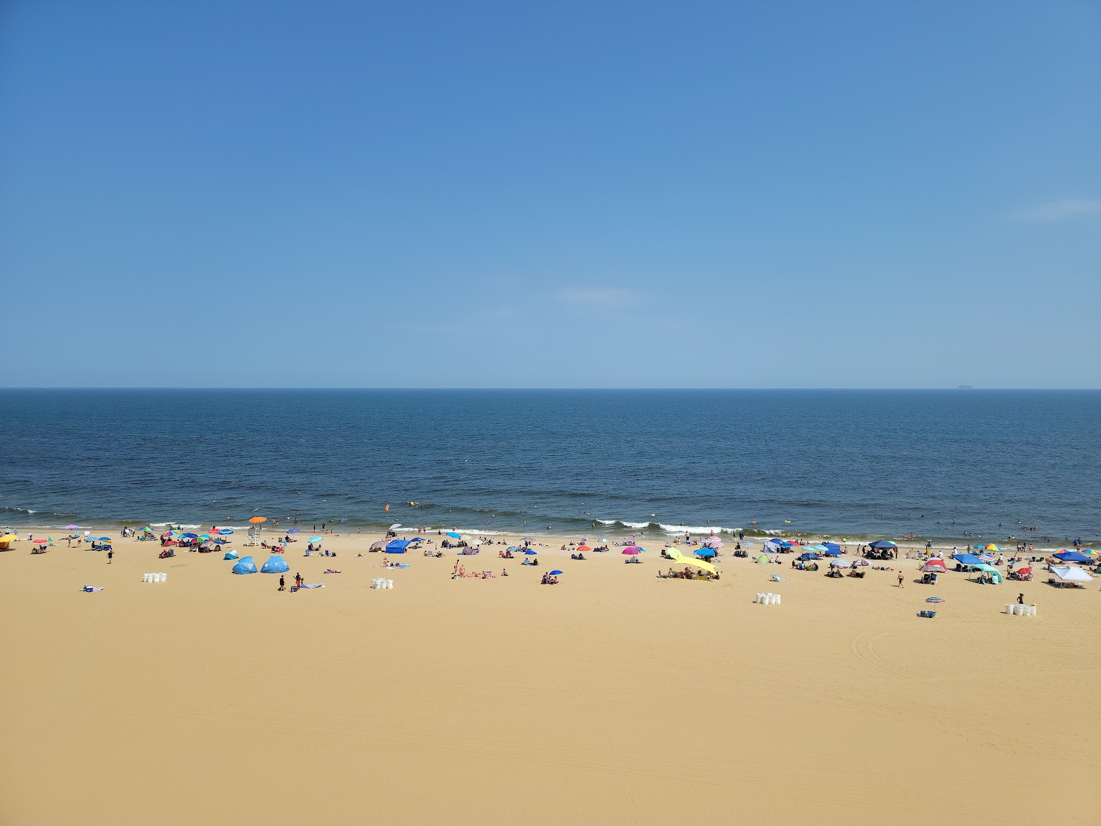 Photo of Virginia beach and the settlement