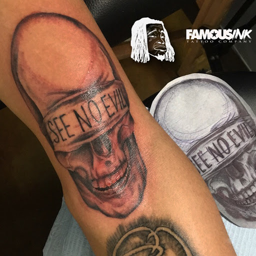 Explore filipino flag tattoo ideas, creative tattoo ideas in Hammond, available at Famous Ink, Inc.