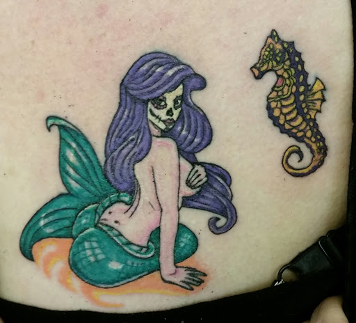 Explore small shoulder tattoo ideas, creative tattoo ideas in Erie, available at EliKingInk