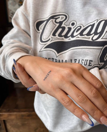 Explore men's words tattoo ideas, creative tattoo ideas in Culver City, available at PW Gallery