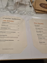 Restaurant MANJAL indien, japonais, sushis et wok à Strasbourg menu