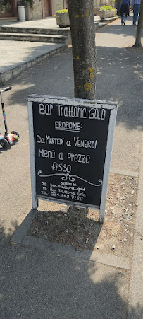 Menu / carte de Bar trattoria gold à Bobbio