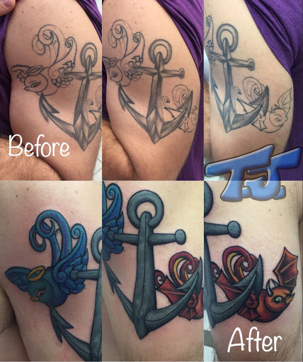 Explore mcr tattoo ideas, creative tattoo ideas in College Station, available at Big Daddys Tattoo Studio Renu Laser Removal