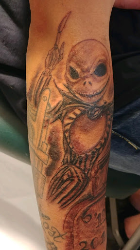 Explore women's hip tattoo ideas, creative tattoo ideas in Winston, available at Recovery Tattoo Co. L.L.C.