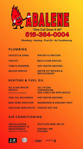 Plumber «Abalene Plumbing & Heating Inc», reviews and photos, 15 Railroad Ave # 2, Syosset, NY 11791, USA